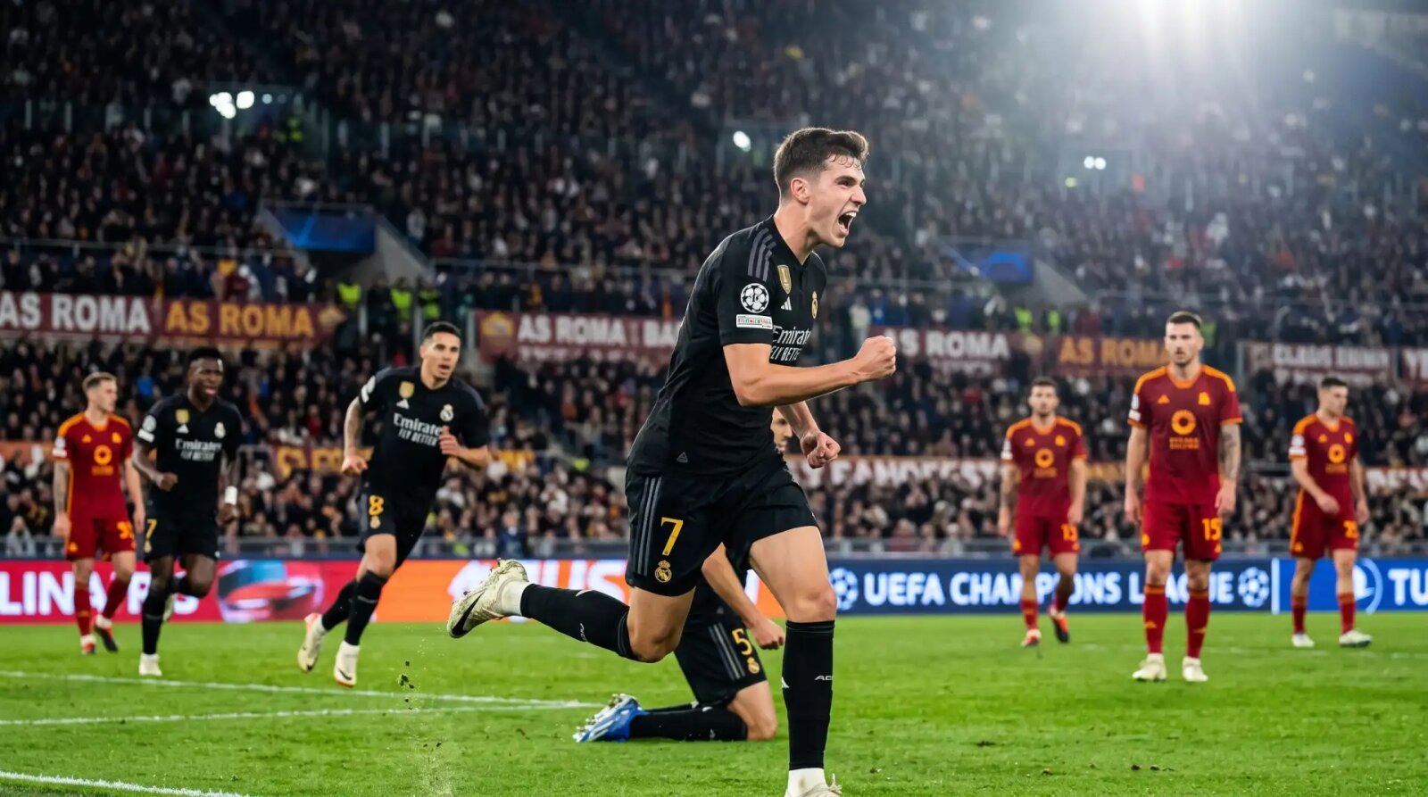 Carlos Espi Sparks Real Madrid Champions League Rally at Stadio Olimpico