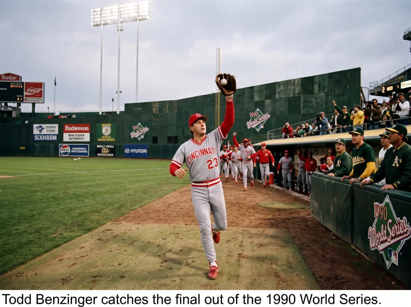 Todd Benzinger, Reds First Baseman Who Sealed 1990 World Series, Dies at 63