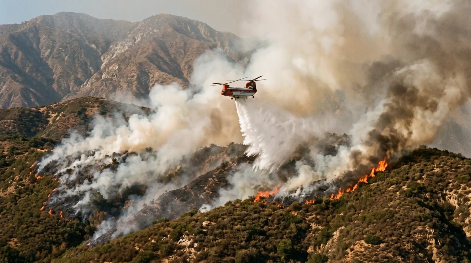Southern California Wind Advisory Prompts Power Cuts as Brush Fires Erupt
