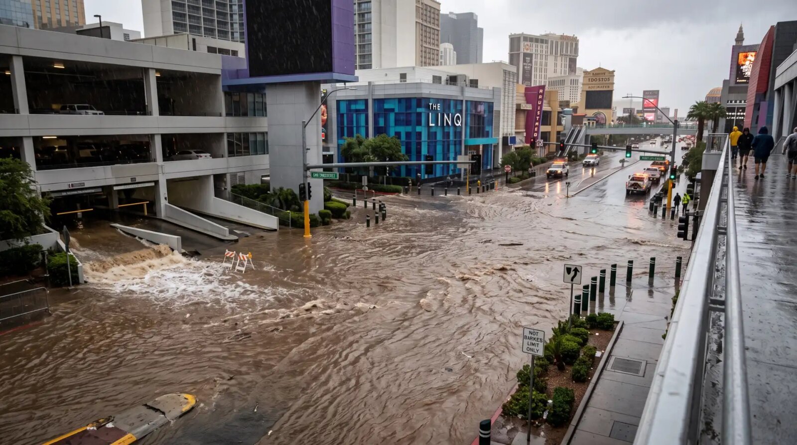 Tropical Storm Rachel Floods Las Vegas as Lake Mead Levels Languish