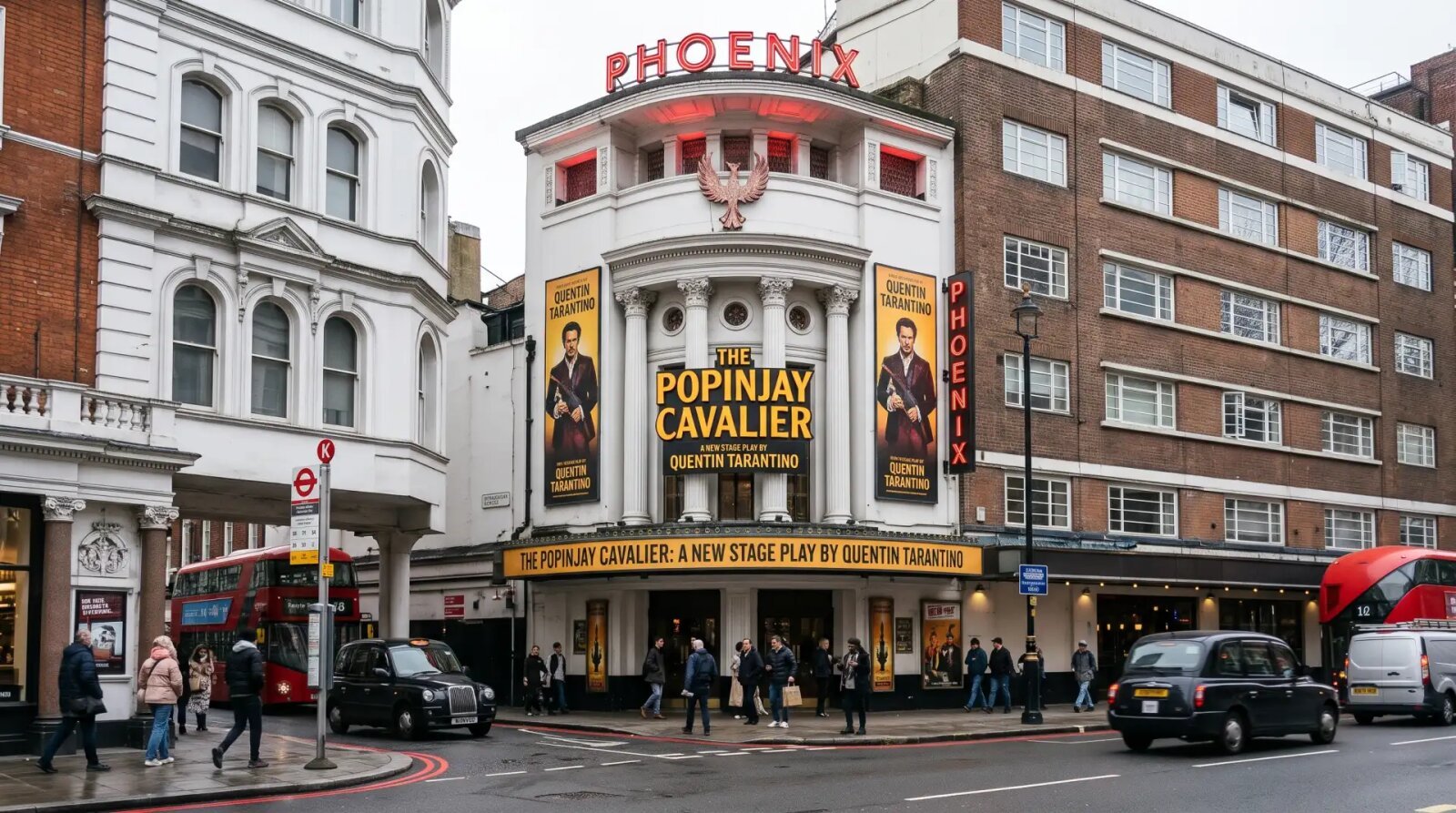 Quentin Tarantino Sets London Stage Debut at Phoenix Theatre for 2027