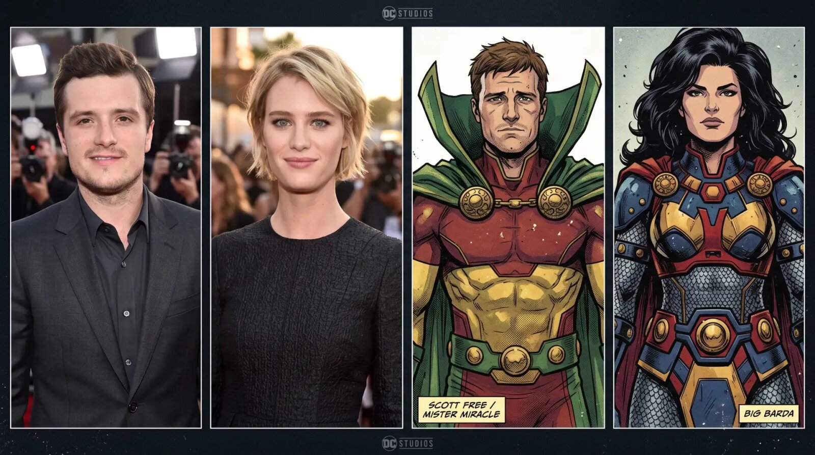 Josh Hutcherson and Mackenzie Davis Set as Leads for DC's 'Mister Miracle'