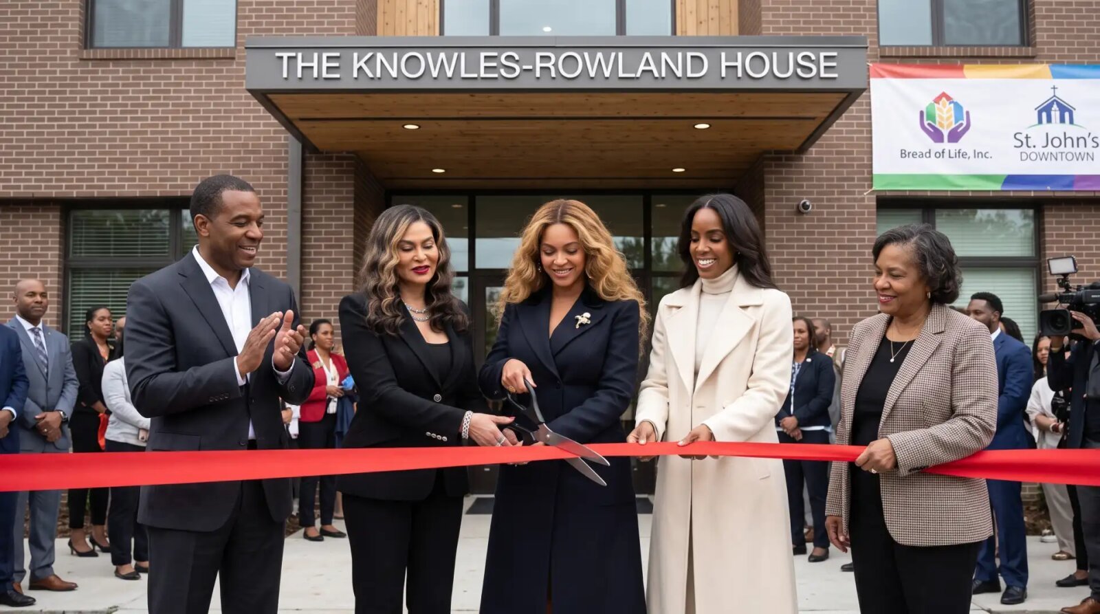 Beyoncé and Kelly Rowland Unveil $14M Supportive Housing Complex in Houston