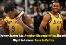 Bronny-James-has-Another-Disappointing-Shooting-Night-in-Lakers-Loss-to-Celtics