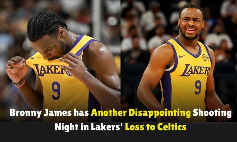 Bronny-James-has-Another-Disappointing-Shooting-Night-in-Lakers-Loss-to-Celtics