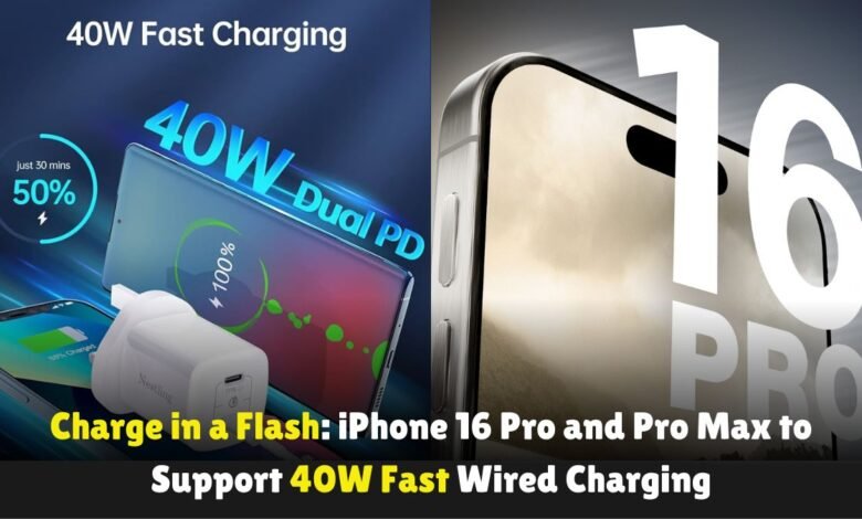 Charge-in-a-Flash-iPhone-16-Pro-and-Pro-Max-to-Support-40W-Fast-Wired-Charging