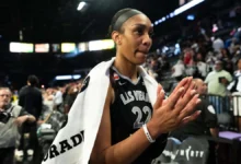 A'ja Wilson, defending champion Aces dominate Fever in opener