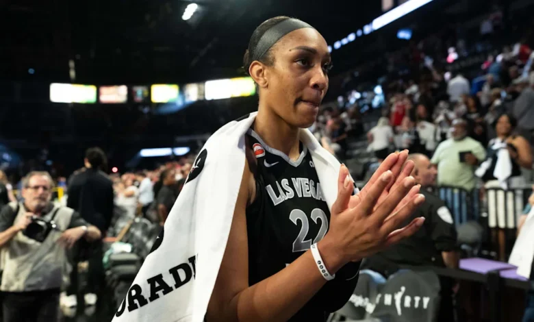 A'ja Wilson, defending champion Aces dominate Fever in opener