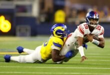 Davante Adams, Byron Young Step Up as Rams Roll Past Giants Without Key Stars