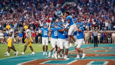 Ole Miss Jumps to No. 4 as SEC Places 10 Teams in AP Top 25